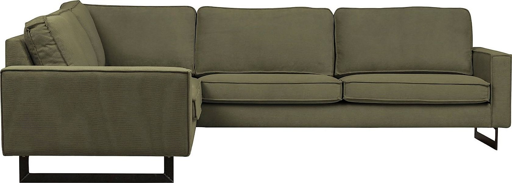 Home affaire Ecksofa Pinto, XXL, 250/290 cm, langer Schenkel, Ottomane, Cor günstig online kaufen