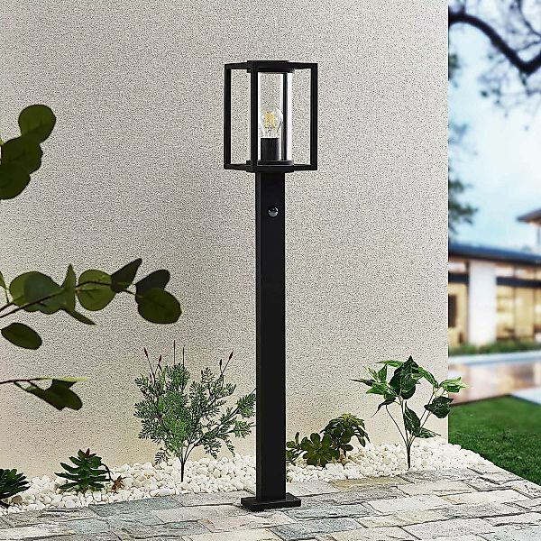 Lucande Wegeleuchte Ferda, 100 cm, Sensor, anthrazit, IP44 günstig online kaufen