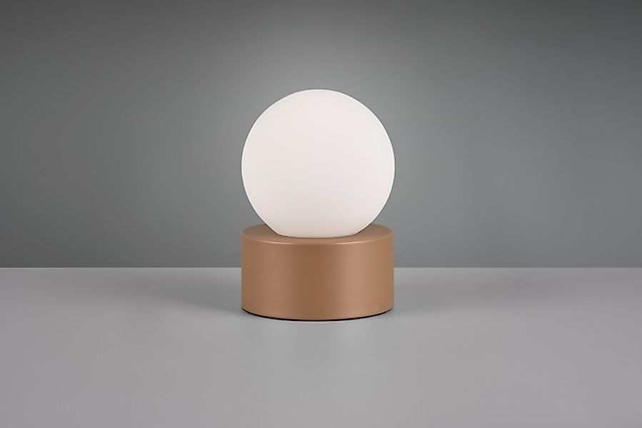 TRIO Leuchten Tischlampe »COUNTESS, Tischleuchte Glas Kugel exkl 1x E14 max günstig online kaufen
