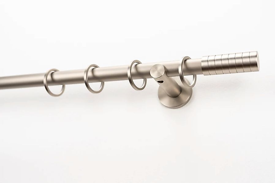 GARESA Gardinenstange "EASY" Ø 20 mm 1 läufig-läufig Wunschmaßlänge Vorhang günstig online kaufen