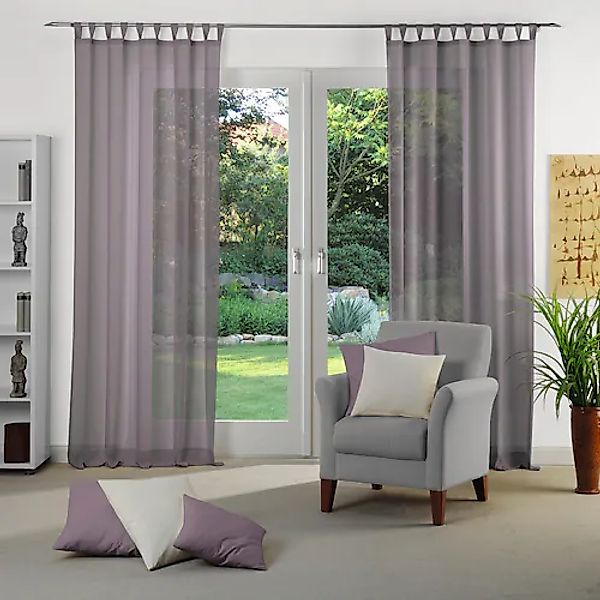 Wirth Vorhang »Sunday« Schlaufen 1 Stk. tlg. nach Maß günstig online kaufen