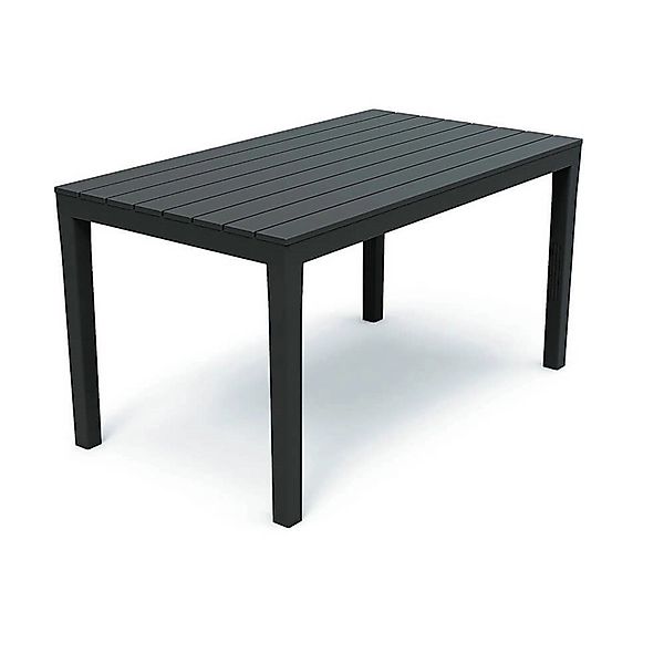 Mojawo Bistrotisch Kunststoff 138x80x72cm ANTHRAZIT RECHTECKIG Balkontisch günstig online kaufen