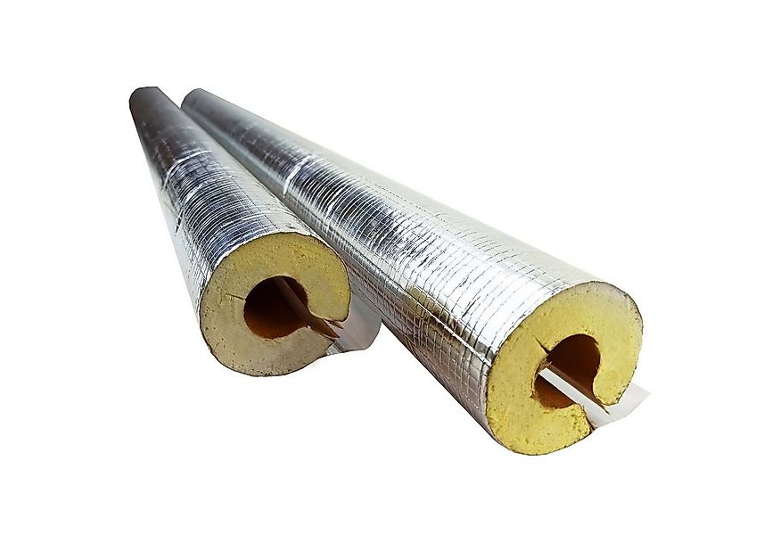 Scorprotect® Steinwolle Alu PUR Rohrisolierung mit Gewebemantel selbstklebe günstig online kaufen