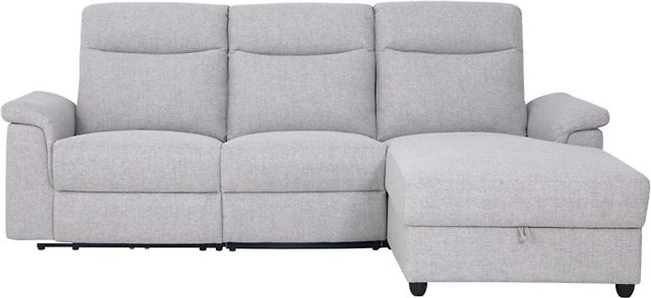 Home affaire Ecksofa BRIONNE, L-Form, 255cm, elektrische Relaxfunktion, mit günstig online kaufen