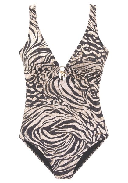 Bruno Banani Badeanzug in trendigem Animalprint günstig online kaufen
