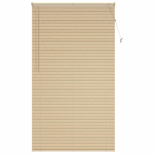 vidaXL Venetianer Jalousie Hellbraun mit Muster 213 x 110 cm PVC 42003778 günstig online kaufen