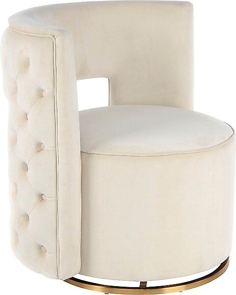 Kayoom Sessel »Sophistic, TOPSELLER!«, (Sessel), drehbar, elegant, samtweic günstig online kaufen