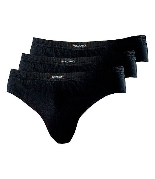 CECEBA Slip Brief (3-St) mit Logo auf dem Bund günstig online kaufen