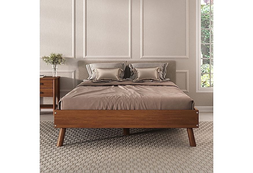 IDIMEX Futonbett KARRI, modernes Massivholzbett 140x200cm ohne Kopfteil Kas günstig online kaufen