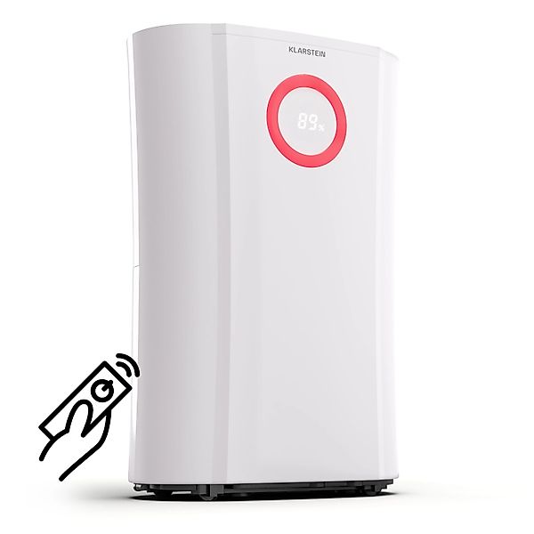 Klarstein DryFy Pro 20 Luftentfeuchter Kompression 20l/Tag 20-30m² Weiß günstig online kaufen