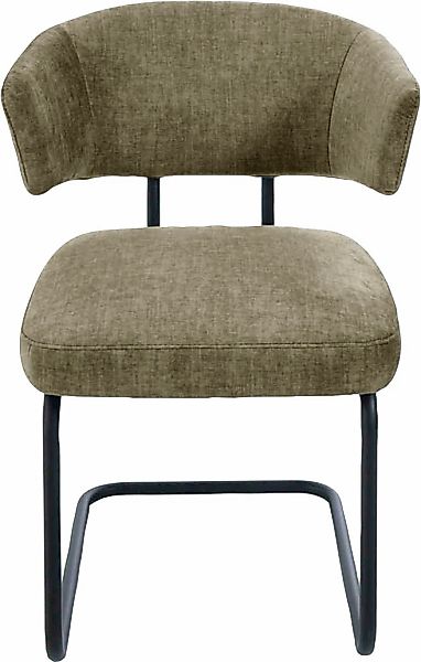 K+W Komfort & Wohnen Freischwinger "Mikkado Tube" () 1 Stk.abgerundeter Rüc günstig online kaufen