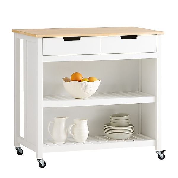 SoBuy Küchenwagen FKW74, Kücheninsel Sideboard Küchenschrank günstig online kaufen