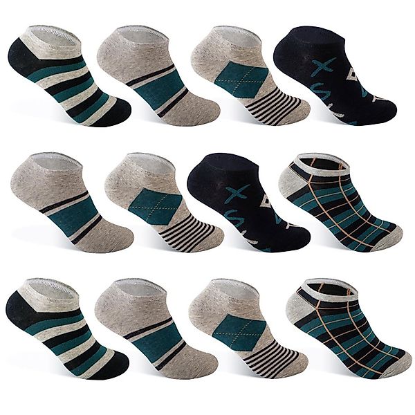 TEXEMP Sneakersocken 12 bis 36 Paar günstig online kaufen