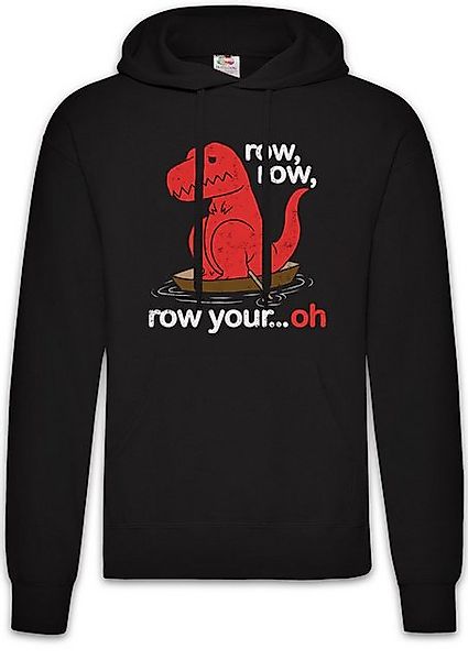 Urban Backwoods Hoodie Row, Row... Oh Herren Hoodie Tyrannosaurus Rex T-Rex günstig online kaufen