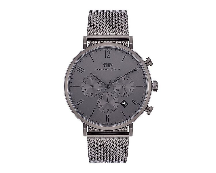 Rhodenwald & Söhne Chronograph Arakon grau Arakon, mit Edelstahl-Armband günstig online kaufen