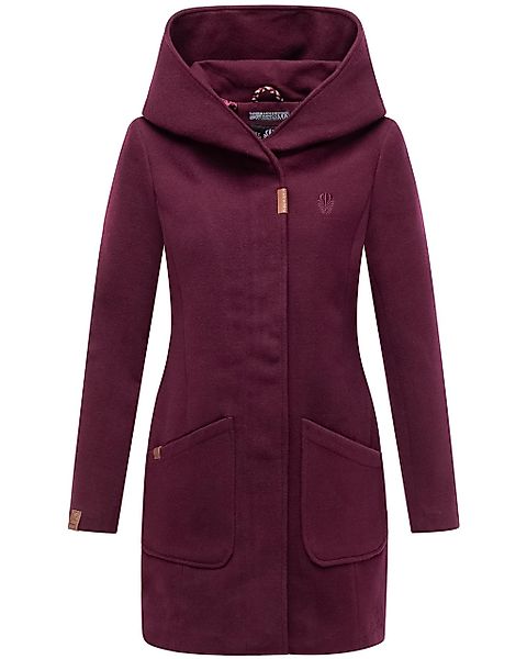 Marikoo Wintermantel "Maikoo" hochwertiger Mantel in Wollmantel-Optik mit g günstig online kaufen