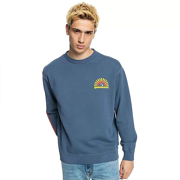 Quiksilver Crew Sweatshirt L Blue Indigo günstig online kaufen