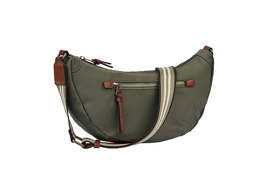 camel active Handtasche Bari, aus hochwertigem matten Nylon mit gestreiftem günstig online kaufen