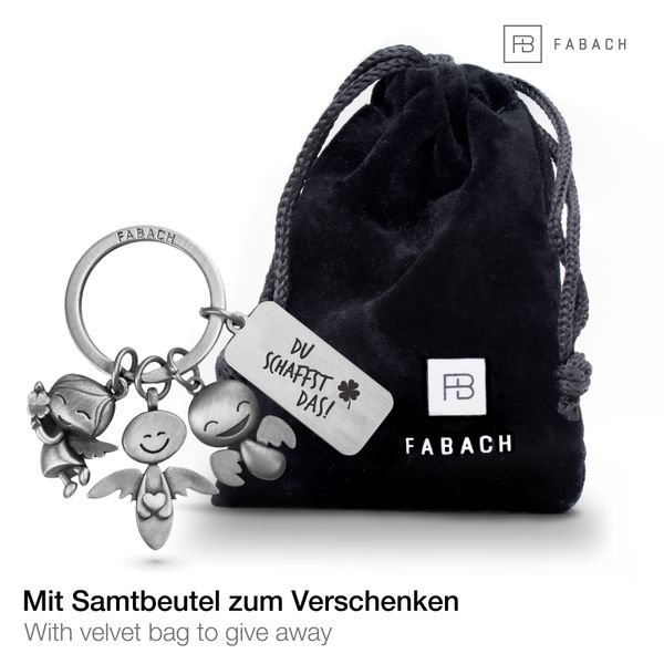 FABACH Schlüsselanhänger 3 Schutzengel mit Gravur günstig online kaufen