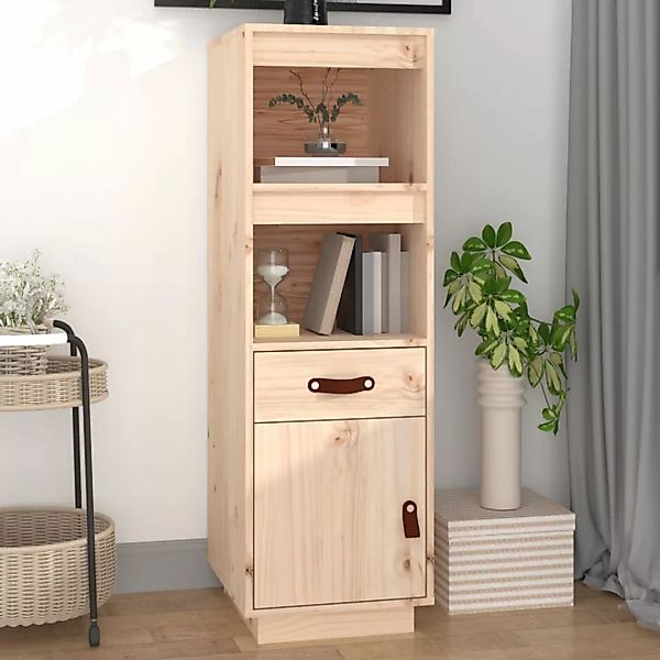 vidaXL Highboard Highboard 34x40x108,5 cm Massivholz günstig online kaufen