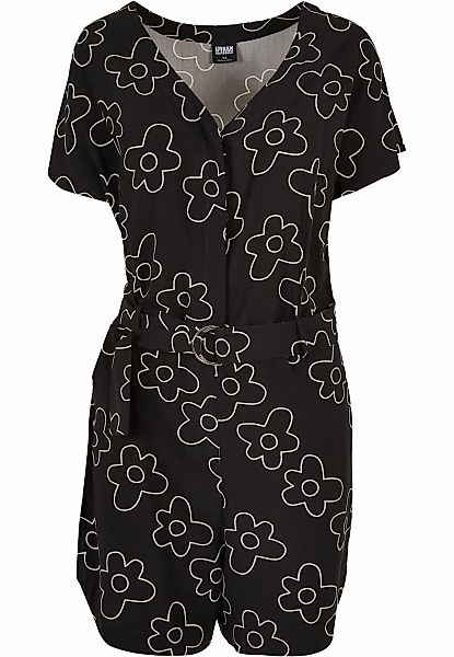 URBAN CLASSICS Jumpsuit "Urban Classics Damen Ladies Short Viscose Belt Jum günstig online kaufen