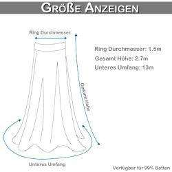 Sunicol Moskitonetz Betthimmel Kinder Prinzessin Zelt günstig online kaufen