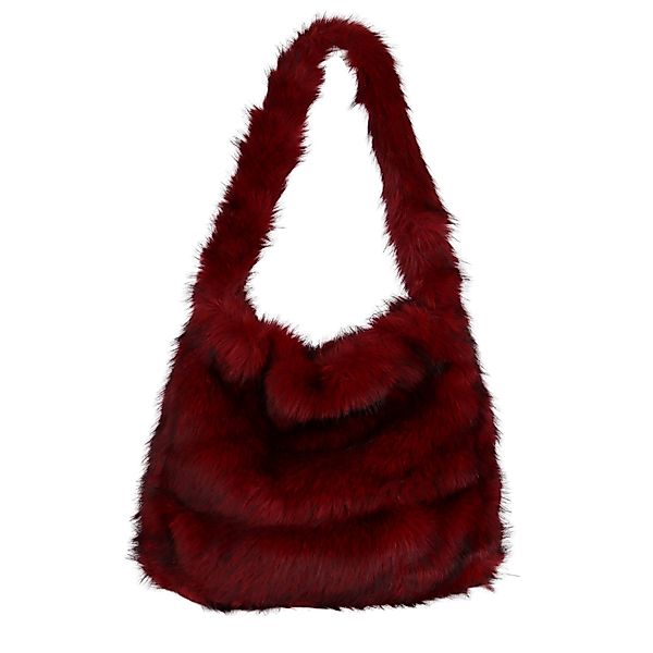 MIRROSI Umhängetasche aus Kunstfell Kuschelweich Schultertasche, günstig online kaufen