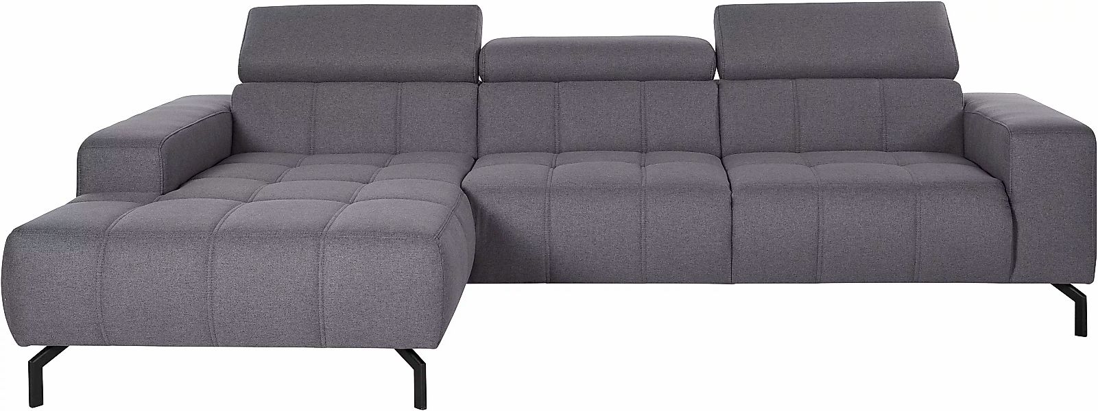 DOMO collection Ecksofa "Cunelli L-Form", wahlweise inklusive 6-fach verste günstig online kaufen