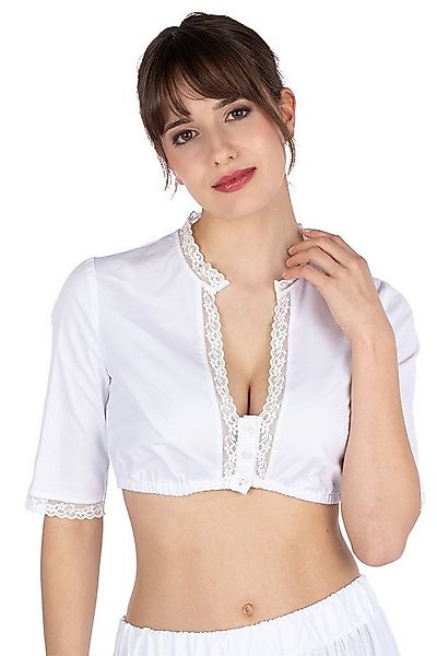 MarJo Dirndlbluse Dirndlbluse - GENIA-MADLENKA - weiß günstig online kaufen