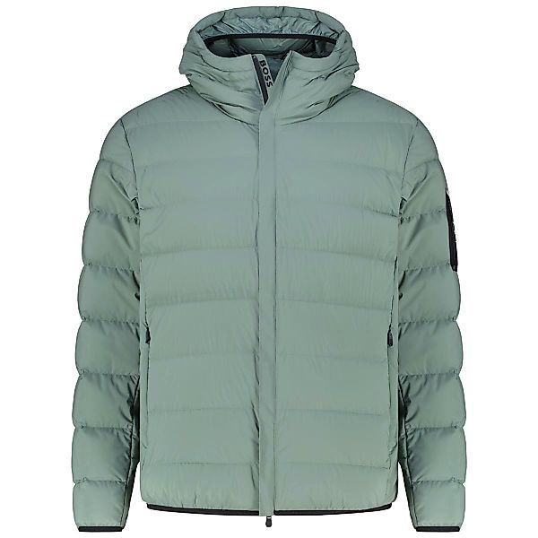 BOSS Steppjacke mit Stretch, wasserabweisend Farbe dunkelgrün Größe: 4XL günstig online kaufen