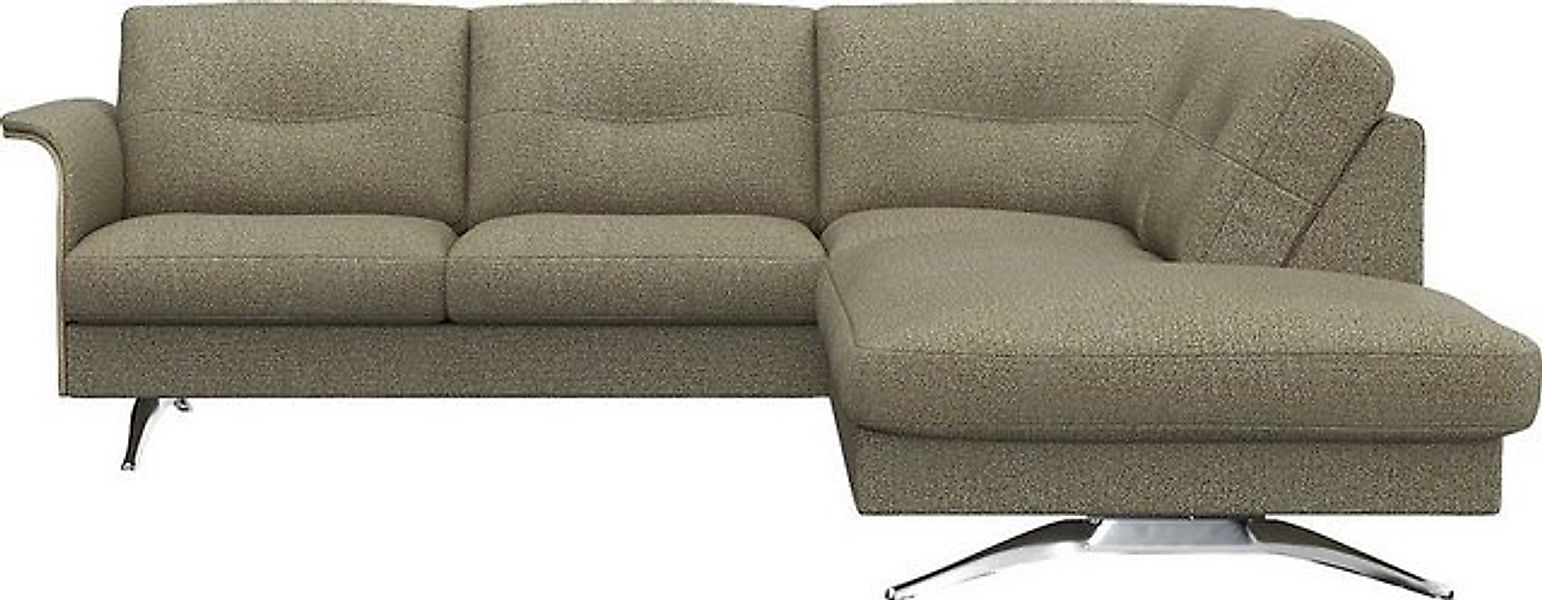 FLEXLUX Ecksofa Glow, super bequem durch hochwertigem Sitzaufbau mit Federk günstig online kaufen