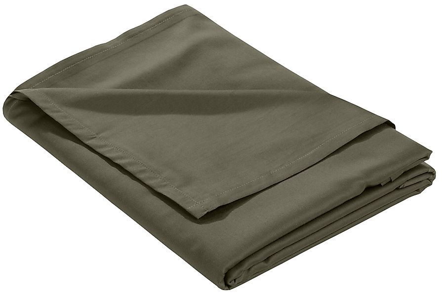 BETTWAESCHE-MIT-STIL Bettlaken Mako Satin Bettlaken uni günstig online kaufen
