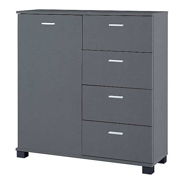 en.casa Sideboard, »Döbritz« 84x80x28cm Dunkelgrau günstig online kaufen