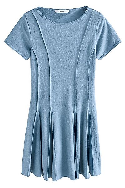 Next Jerseykleid Minikleid aus Jersey mit Ziersaum (1-tlg) günstig online kaufen
