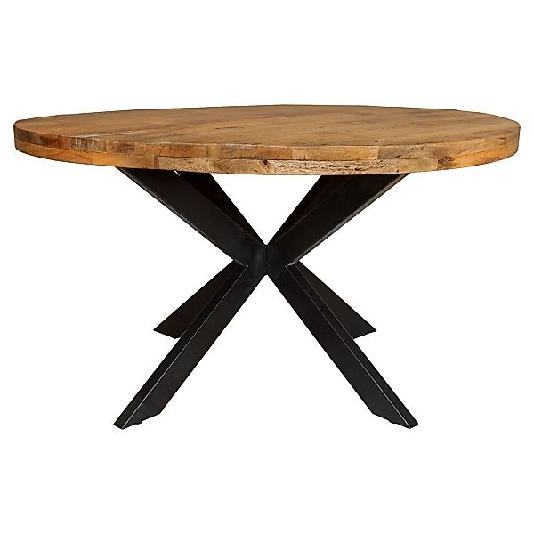 BENEDO MÖBEL Esstisch Delta rund Mangoholz günstig online kaufen