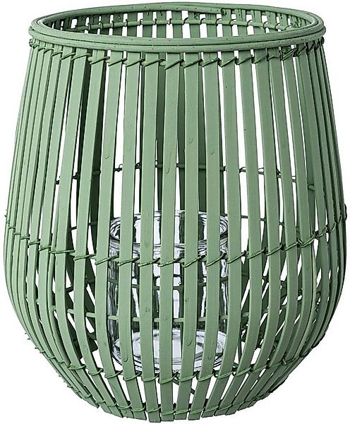 Creativ home Windlicht Kerzenhalter Bambus (1 St), Höhe ca. 25 cm günstig online kaufen