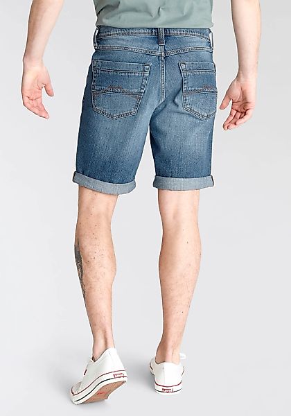 MUSTANG Jeansshorts Washington krempelbar, mit leichter günstig online kaufen