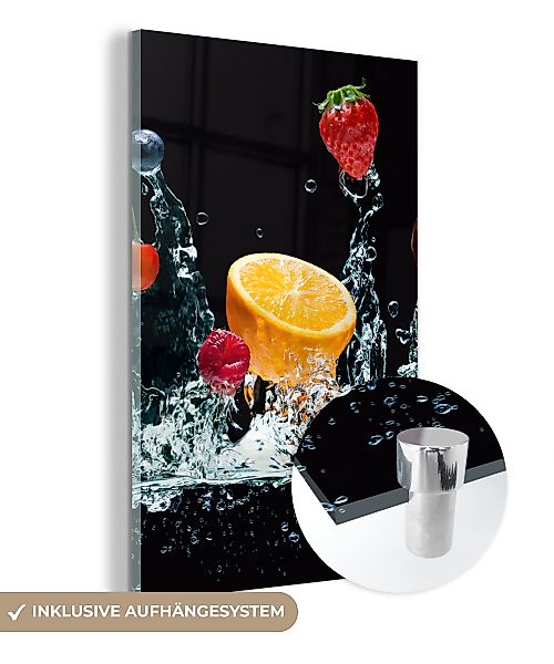 MuchoWow Acrylglasbild Wasser - Obst - günstig online kaufen
