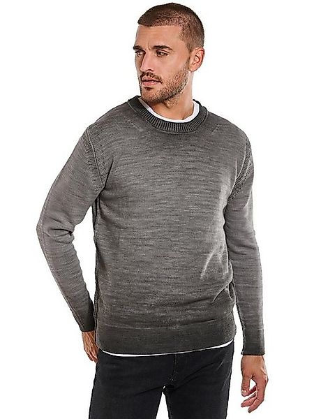 emilio adani Rundhalspullover Pullover strukturiert günstig online kaufen