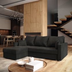 Masseno Ecksofa NIDA mit Schlaffunktion L-Form, günstig online kaufen