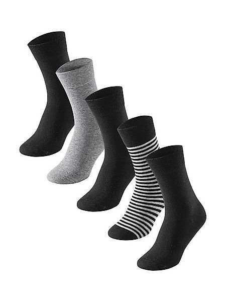 Schiesser Basicsocken 5-Pack 'Cotton Fit' günstig online kaufen
