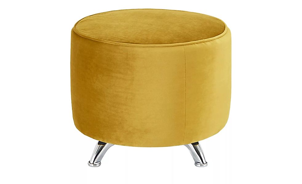 smart Hocker - gelb - 46,5 cm - Polstermöbel > Hocker - Möbel Kraft günstig online kaufen