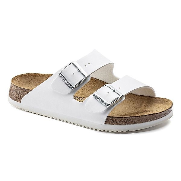 Birkenstock Sandale Arizona Superlauf, Birko-Flor, weiß günstig online kaufen