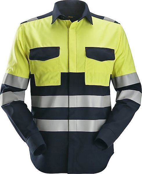 Snickers Workwear Langarmhemd ProtecWork High-Vis Arbeitshemd, Kl. 1 günstig online kaufen