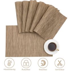 HAUSS SPOLE Platzset Tischsets Platzdeckche Gewebte günstig online kaufen