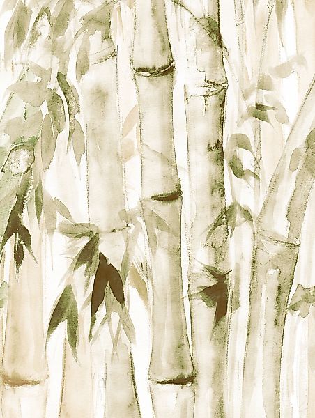 Komar Bild "Wild Bamboo" Natur 1 Stk. tlg. Wandbild zur Dekoration - ohne R günstig online kaufen