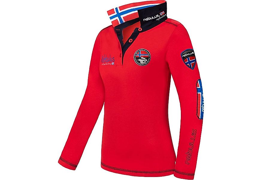Nebulus Poloshirt BENTY, P5761 - Damen, rot, XXL/44 günstig online kaufen