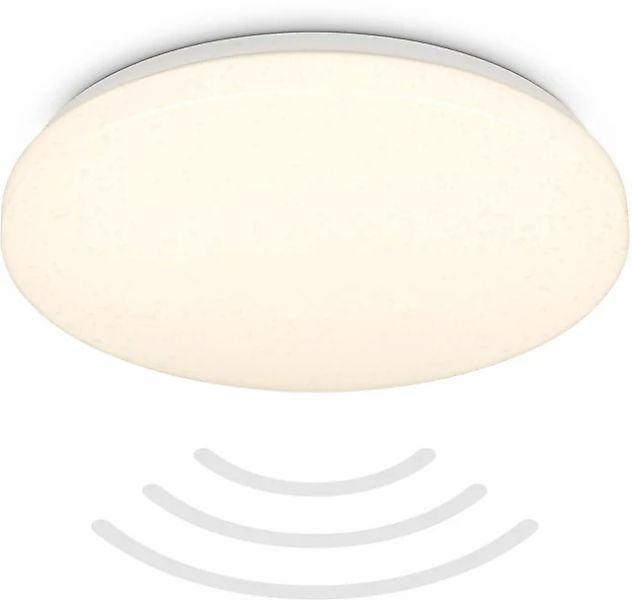 B.K.Licht LED Deckenleuchte »BK_DL1614 Bad Deckenlampe mit Bewegungsmelder, günstig online kaufen
