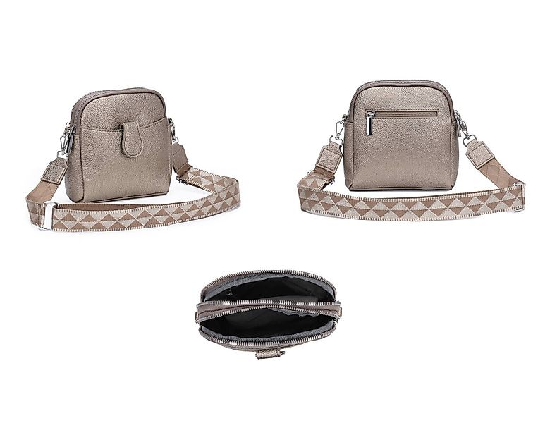 ITALYSHOP24 Schultertasche Damen Tasche Minibag Umhängetasche günstig online kaufen