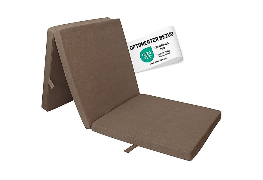 Klappmatratze Faltmatratze Gästebett Junior oder Pro, RelaxXL, 7 cm hoch, 1 günstig online kaufen